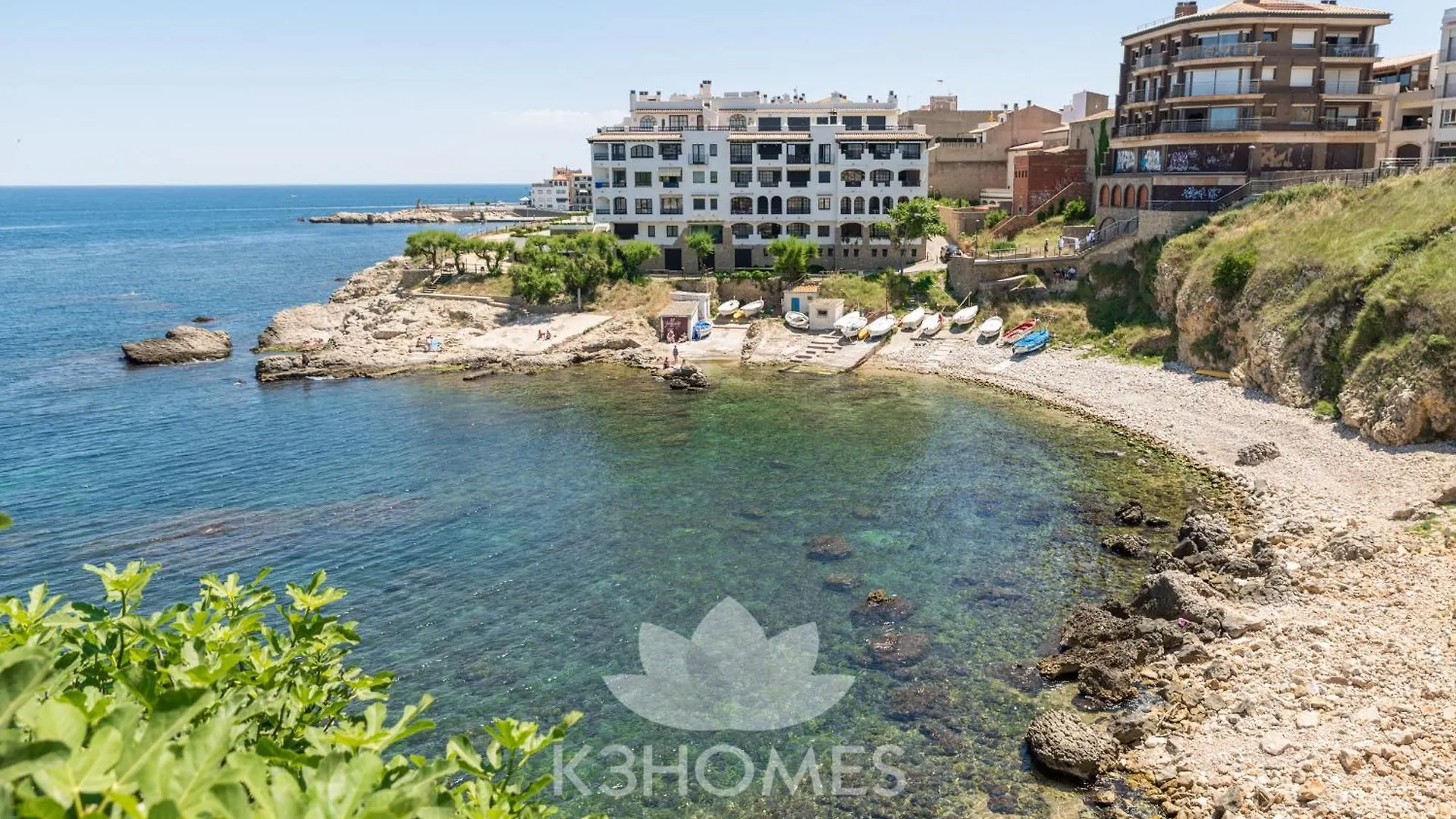 Apartamento Celeste Frente Al Mar L' Escala 0*,