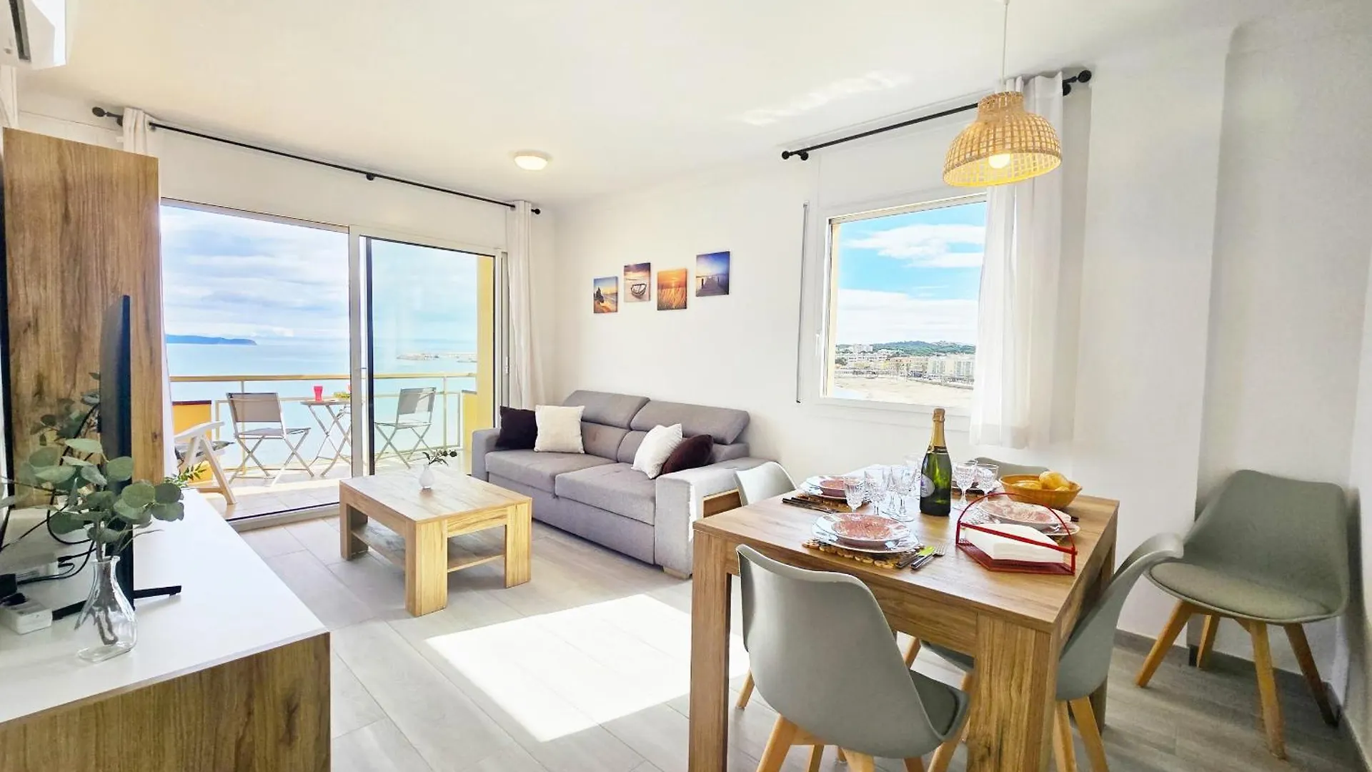 Apartamento Celeste Frente Al Mar L' Escala 0*,